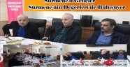Sürmeneli Gençler Selahattin Kambur'u Ağırladı