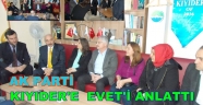AKPARTİ KIYIDER'İ ZİYARET ETTİ