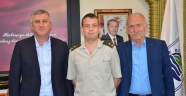 Askerlik Şubesi Başkanı Toscalı’dan Başkan Sarıalioğlu’na Veda Ziyareti