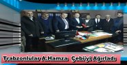 Bahçelievler Trabzonlular Derneği, Mehmet Akif Hamza Çebi'yi ağırladı.
