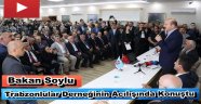 Bakan Soylu Trabzonlular Derneğinin Açılışında Konuştu