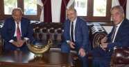 Başkan Gümrükçüğoğlu, Katarlı iş heyetini kabul etti