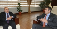 Başkan Gümrükçüoğlu, Müsteşar Tekin’i kabul etti