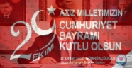 Başkan Gümrükçüoğlu'ndan Cumhuriyet Bayramı mesajı