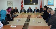 BAŞKAN SARIALİOĞLU OKUL AİLE BİRLİĞİ BAŞKANLARIYLA BULUŞTU