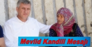 Başkan Sarıalioğlu'nun Mevlid Kandili Mesajı