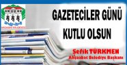 Başkan Türkmen Gazeteciler Bayramını Kutladı