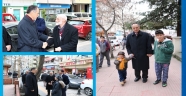 BAŞKAN TÜRKMEN HALKLA İÇ İÇE