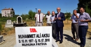 BAŞKAN YILMAZ 15 TEMMUZ ŞEHİDİNİN MEZARINI ZİYARET ETTİ
