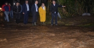 Büyükşehir Belediyesi Of'ta sabahladı