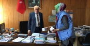 Büyükşehir, kandil simidi ikram ederek hasta, yaşlı ve çocukların kandilini kutladı
