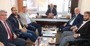 Demirel ve Kabahasanoğlu’ndan Of Medya Derneğine ziyaret