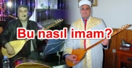 Emekli imam barda sahne aldı