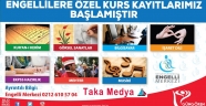 ENGELLİ VATANDAŞLARIMIZA ÖZEL KURSLAR
