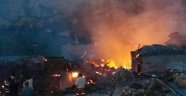 Erzincan'da 11 Ev Yanarak Kül Oldu