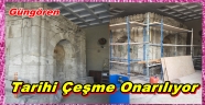 FERHAT AĞA ÇEŞMESİ ONARILIYOR