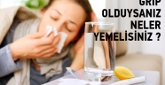 GRİP OLDUYSANIZ NELER YEMELİSİNİZ?
