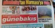 GÜNEBAKIŞ'TAN MARMARA'YA VEDA MANŞETİ