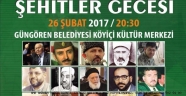Güngören AGD Şehitler gecesine davet ediyor