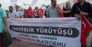 GÜNGÖREN ŞEHİTLERİ İCİN YÜRÜDÜ