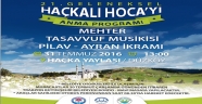 Haçkalı Hoca’yı anma etkinliği 31 Temmuz Pazar günü gerçekleştirilecek