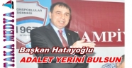 Hatayoğlu'Trabzonspor taraftarı Adalet İstiyor