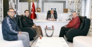 İşitme Engelliler Futbol Takımından, Başkan Kutlu’ya Teşekkür Ziyareti