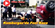 İSTANBUL KUMBURGAZDA FECİ KAZA YARALILAR VAR