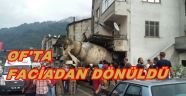 OF'TA KAMYON ŞÖFÖRÜ CIKMAZ YOLA GİRİNCE