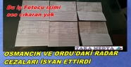 KARADENİZ'DE RADAR CEZASI İSYAN ETTİRDİ