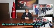  KAYMAKAM EYÜP FIRAT OFLULARLA KUCAKLAŞTI