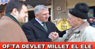 KAYMAKAM FIRAT VE BAŞKAN SARIALİOĞLU’NDAN ESNAF ZİYARETİ