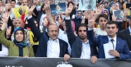 MISIR'DA MUHAMMMED MURSİ'YE VERİLEN İDAM KARARI TRABZON'DA DA PROTESTO EDİLDİ