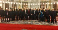 Muhtarlar Zeytin dali Harekatinda şehit olanlar icin Mevlit okuttu