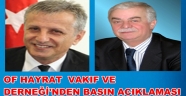 Of Hayrat Vakfı ve Of Hayrat Derneği, ülkemizde gerçekleştirilmek istenen hain darbe girişimini şiddetle kınadı.