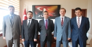 KAYMAKAM ARSLAN VE DEKAN BİRİNCİ'YE ZİYARET