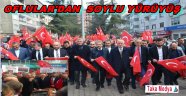 Oflulardan Bakan Soylu İcin Destek Yürüyüşü