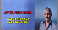 OF'TA ELEKTRİK AKIMINA KAPILAN GENÇ KURTARILAMADI