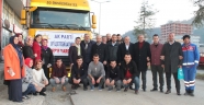 Of'tan Halep’e 1 tır insanı yardım.