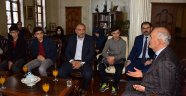 Öğrencilerden Başkan Yılmaz’a ziyaret