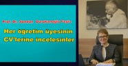  Prof.Dr. Feyiz' Tercih Yaparken Hocaların CV'sine Bakın