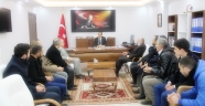 Saadet Heyetinden Kaymakama Veda Ziyareti