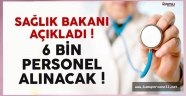  Sağlık Bakanlığı Ekim'de 6 Bin Personel Alacak