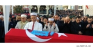 ŞEHİT POLİSİMİZ BORDO MAVİ FORMAYLA UĞURLANDI