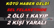 ŞİDDETLİ YAĞIŞ 2 CAN ALDI