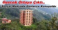 Sürmene'deki Binanın Sahibi Konuştu' BİZ AĞAÇ KESMEDİK