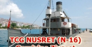 TCG NUSRET (N-16) MAYIN GEMİSİ YARIN TRABZON'DA
