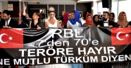 TERÖRE HAYIR DEFİLESİ DİKKAT CEKTİ