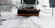 Trabzon’da kar mücadelesi çalışmalarına devam ediliyor