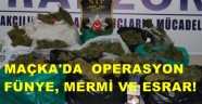 Trabzon maçka' da operasyon ...